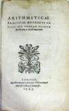 MEDICINE & SCIENCE  GEMMA, REINER, Frisius. Arithmeticae practicae methodus facilis.  1543